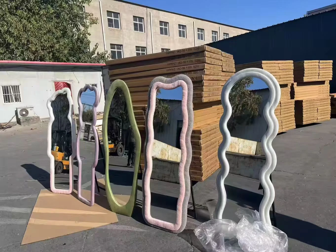 Flannel - Framed Full - Length Mirrors